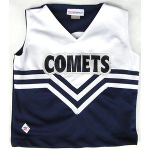 Danz COMETS Cheerleader School Uniform Top